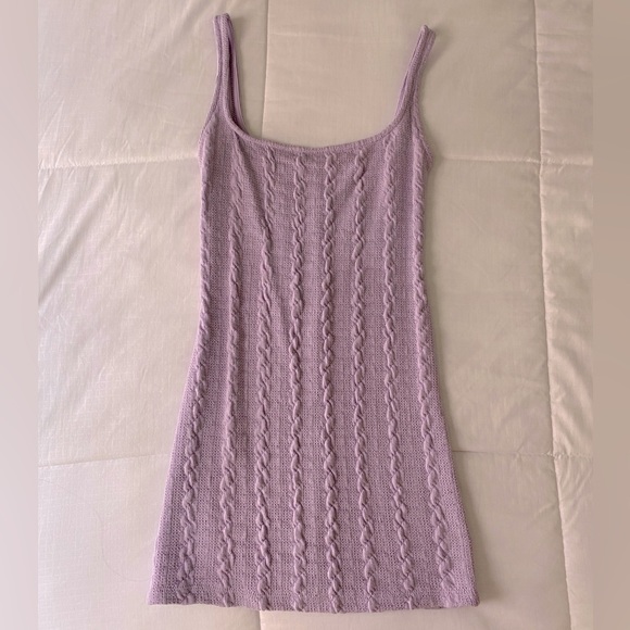 Pull & Bear Light Purple mini dress - Picture 2 of 3
